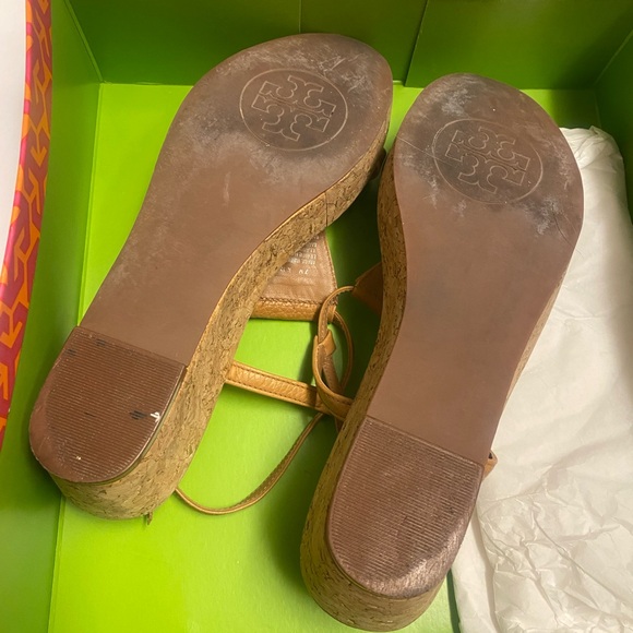 Tory Burch Britton Sandals Size 7 - Picture 4 of 5